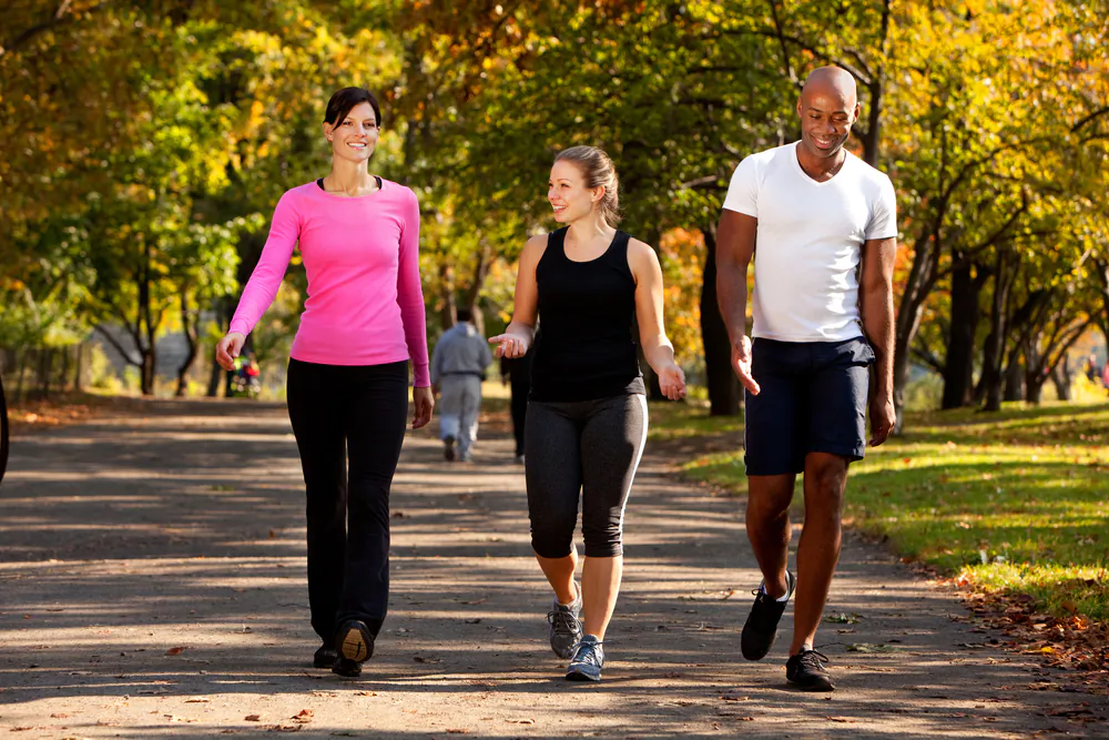 Walking has been shown to reduce recurrence of low back pain. (Shutterstock)