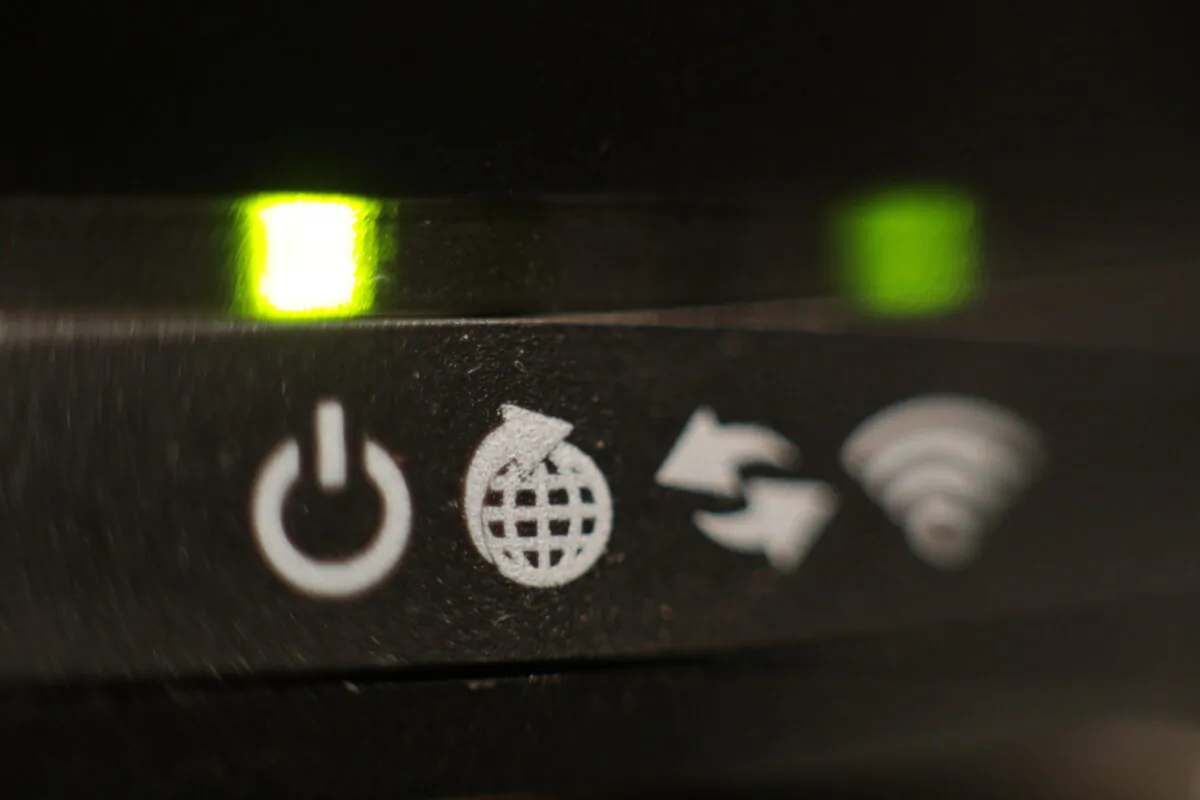 A broadband Internet router in an undated file photo. (Yui Mok/PA)