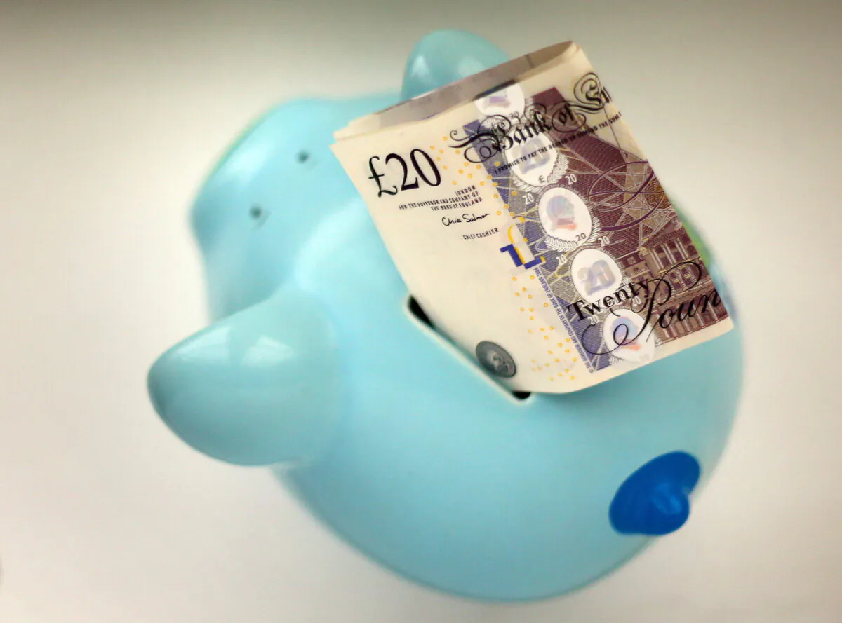 Undated photo of a piggy bank. (Gareth Fuller/PA Media)