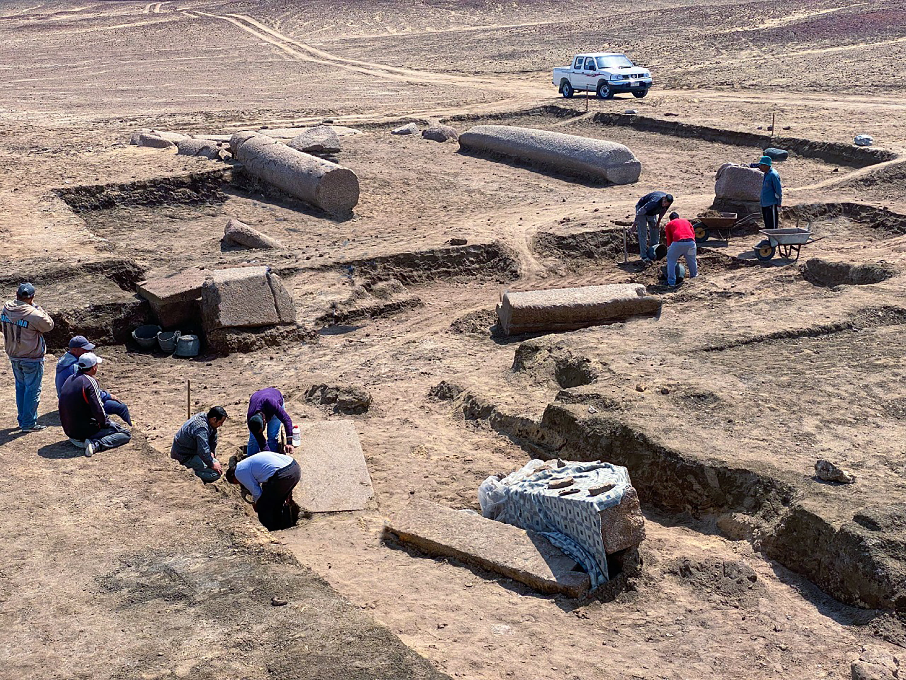 Egypt: Ruins of Ancient Temple for Zeus Unearthed in Sinai - Vimarsana News