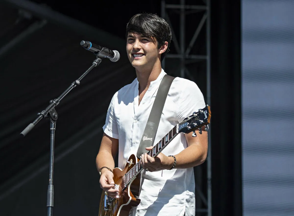 Laine Hardy performs during KAABOO 2019 in San Diego, on Sept. 14, 2019. (Amy Harris/Invision/AP, File)