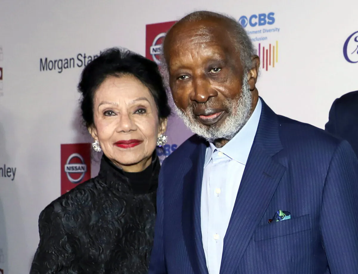 Jacqueline Avant (L) and Clarence Avant appear at the 11th Annual AAFCA Awards in Los Angeles, on Jan. 22, 2020. (Mark Von Holden Invision/AP)