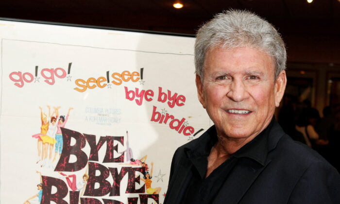 Singer Bobby Rydell poses at the premiere of a digital restoration of his 1963 film musical comedy 'Bye Bye Birdie' at the Academy of Motion Picture Arts & Sciences in Beverly Hills, Calif., on April 27, 2011. (Fred Prouser/Reuters)