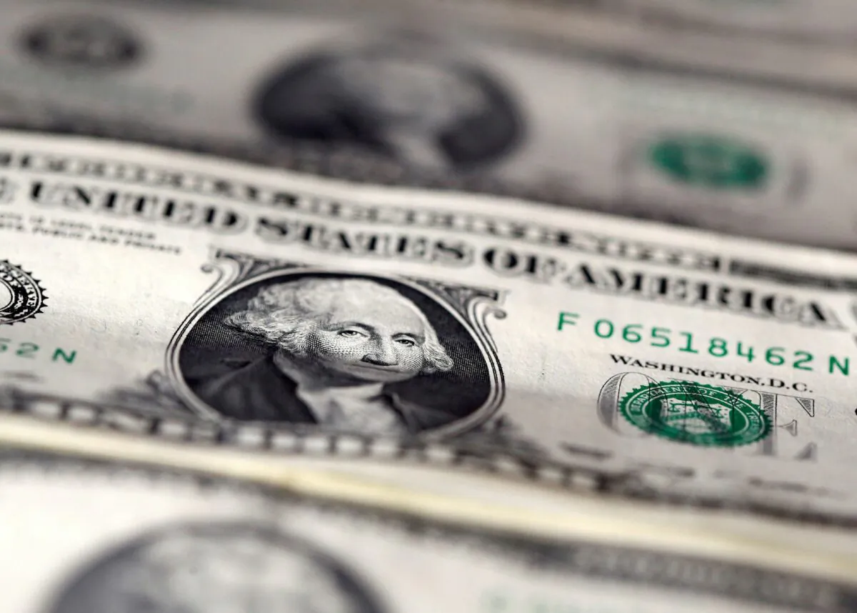 U.S. dollar notes are seen in this illustration on Nov. 7, 2016. (Dado Ruvic/Illustration/File Photo/Reuters)