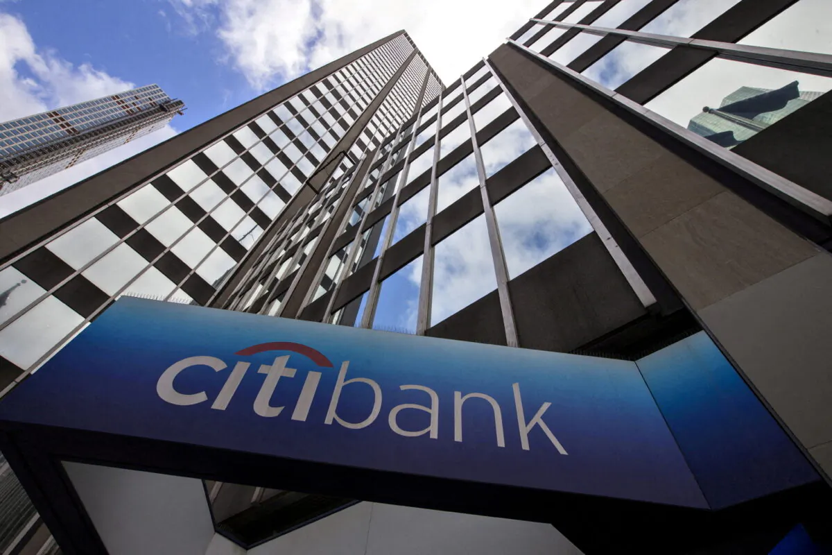 A view of the exterior of the Citibank corporate headquarters in New York, on May 20, 2015.  (Mike Segar/Reuters)