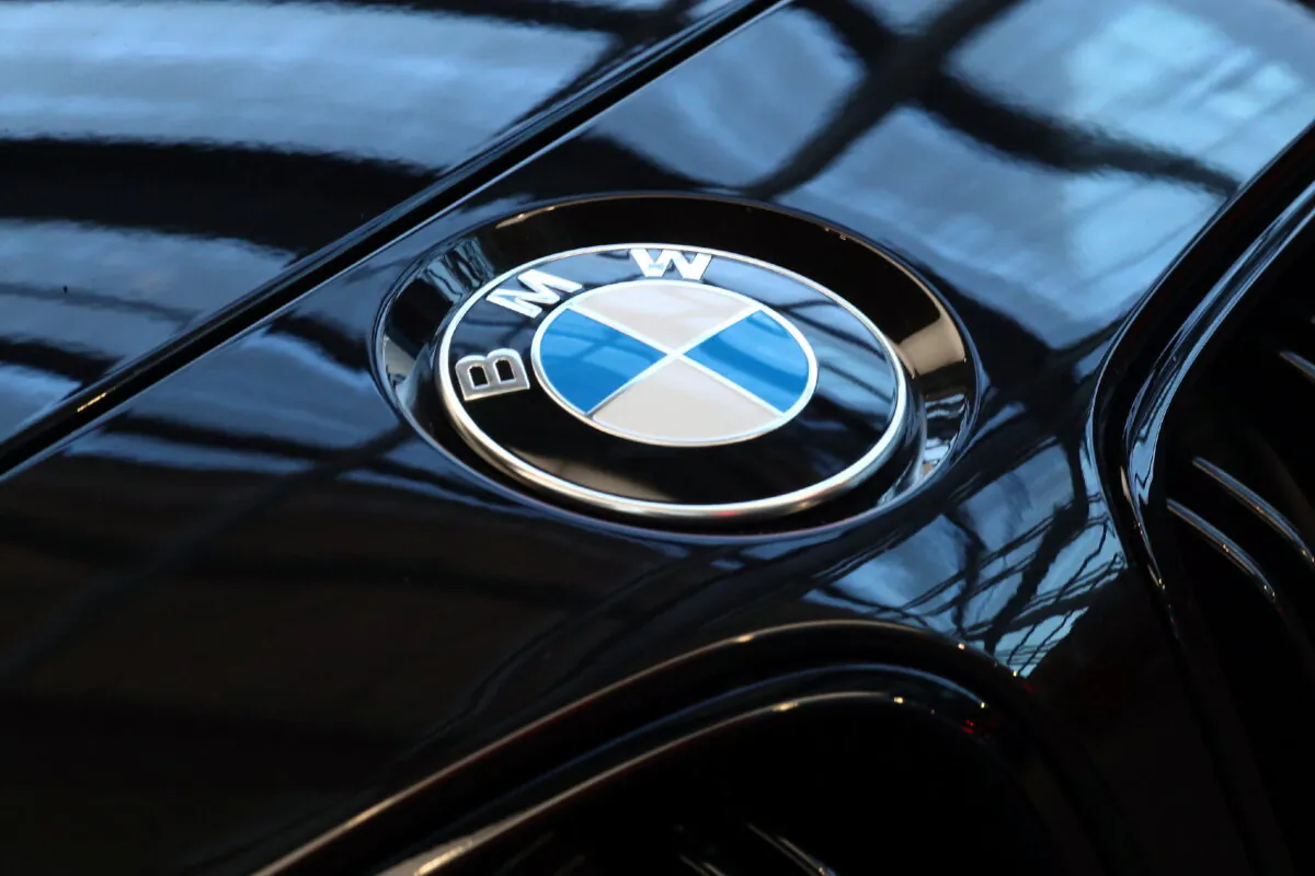 A logo of German luxury carmaker BMW is seen ahead of the company's annual news conference in Munich, Germany, on March 20, 2019. (Michael Dalder/Reuters)