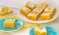 Perfect Eggless Lemon Bars