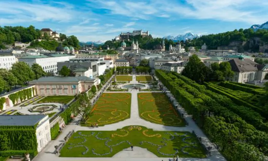 Mirabell Palace: An Understatement of Symmetry and Simplicity