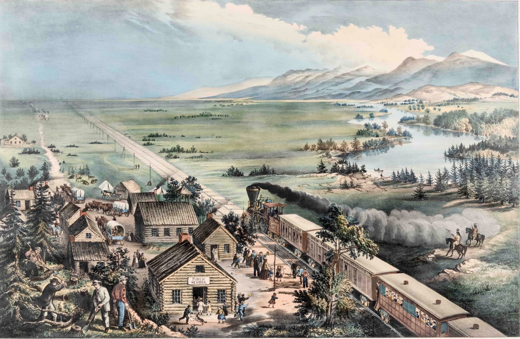 Currier and Ives, Two Illustrators Who Created Colorful Prints Found in Nearly Every Home in 19th-Century America - Vimarsana News