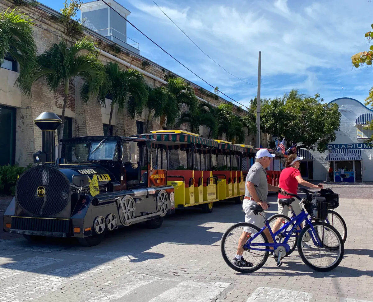 In Key West, you can ride the Conch Tour Train, rent a bike, take in a museum, go parasailing or climb a lighthouse. (Gwen Filosa/Florida Keys News/Miami Herald/TNS)