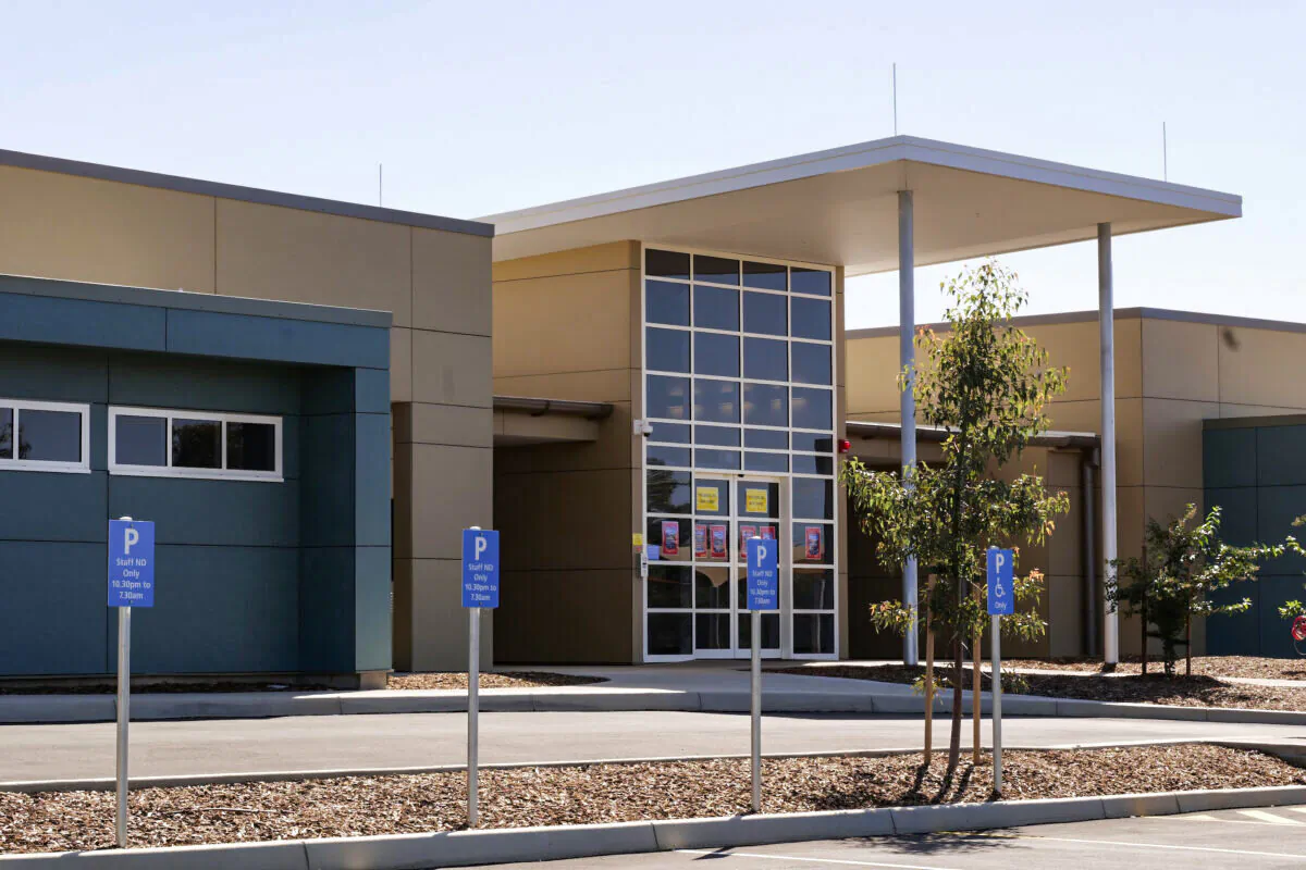 A general view of rural Cobar Hospital in NSW, Australia, on April 18, 2020. (Jenny Evans/Getty Images)