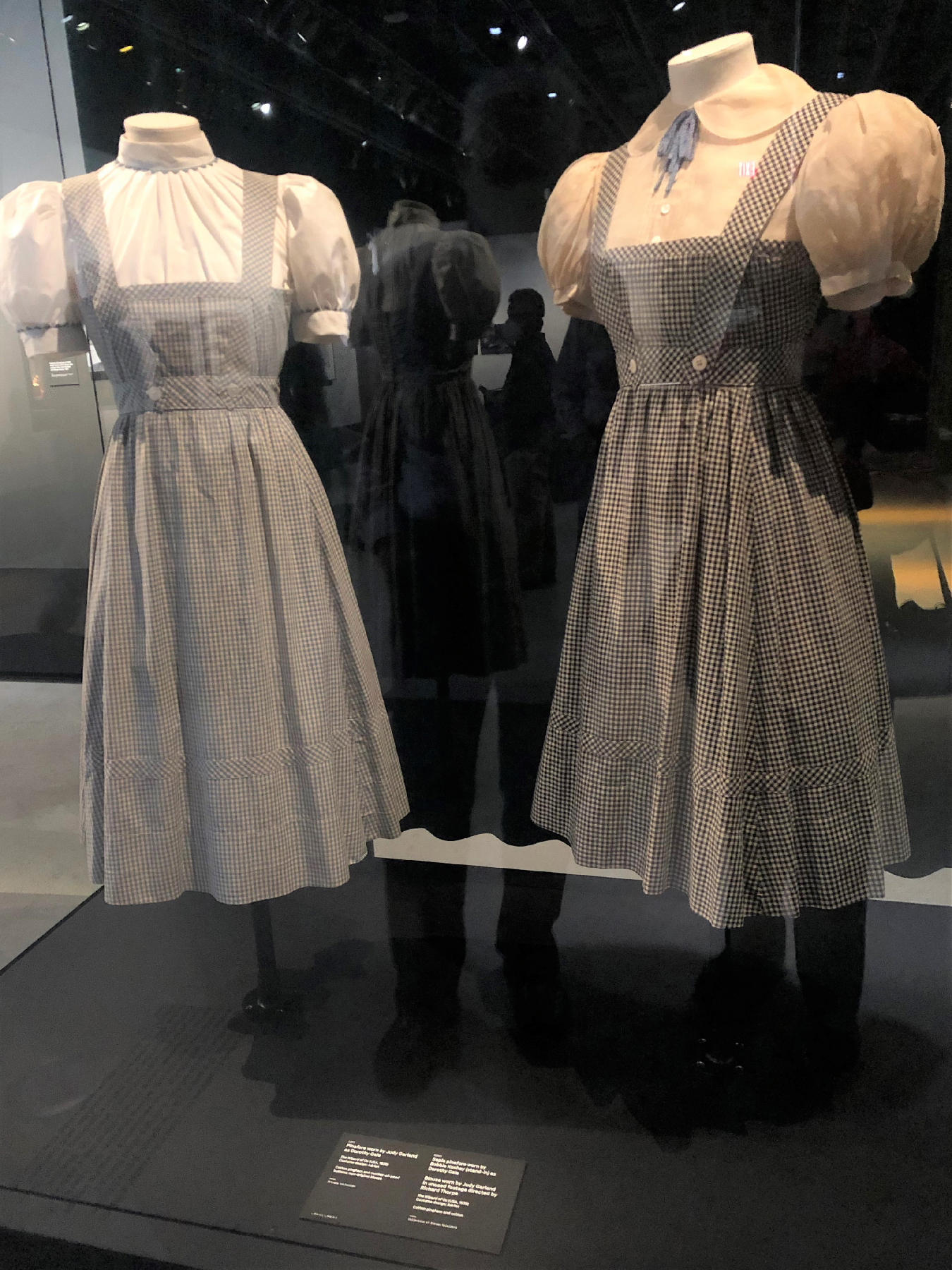 Dorothy's outfits from "The Wizard of Oz"