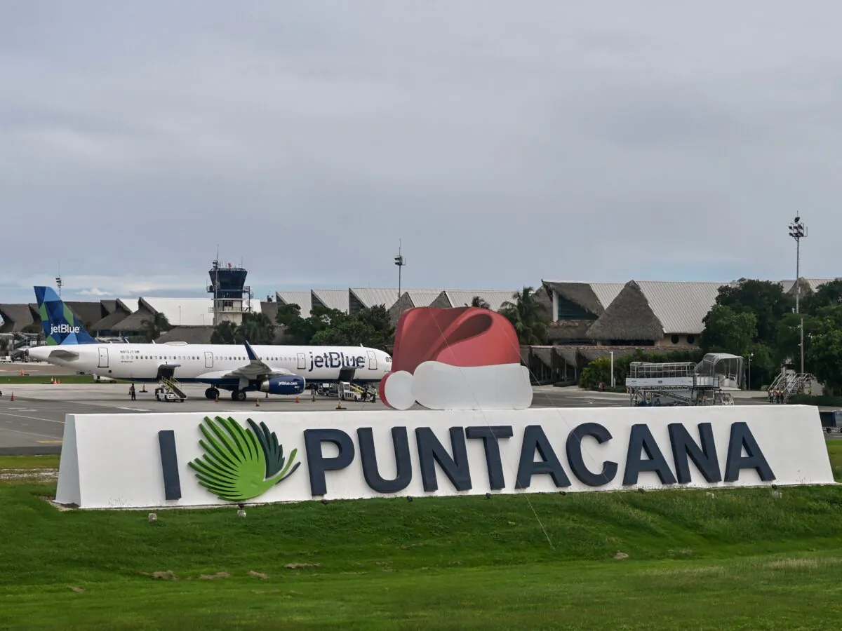 The Punta Cana International airport in Dominican Republic on Nov. 28, 2020. (Daniel Slim/AFP via Getty Images)