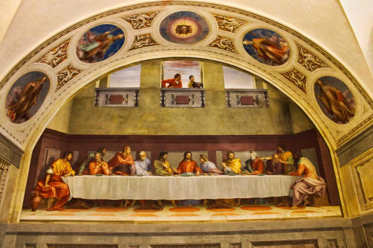 Florence, Italy. Last Supper of San Salvi by Andrea del Sarto in 1511-1527. (MICHAELFRANCISCO/Shutterstock)