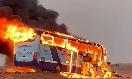 Truck Hits Tourist Bus in Egypt, Kills 10 Including 4 French