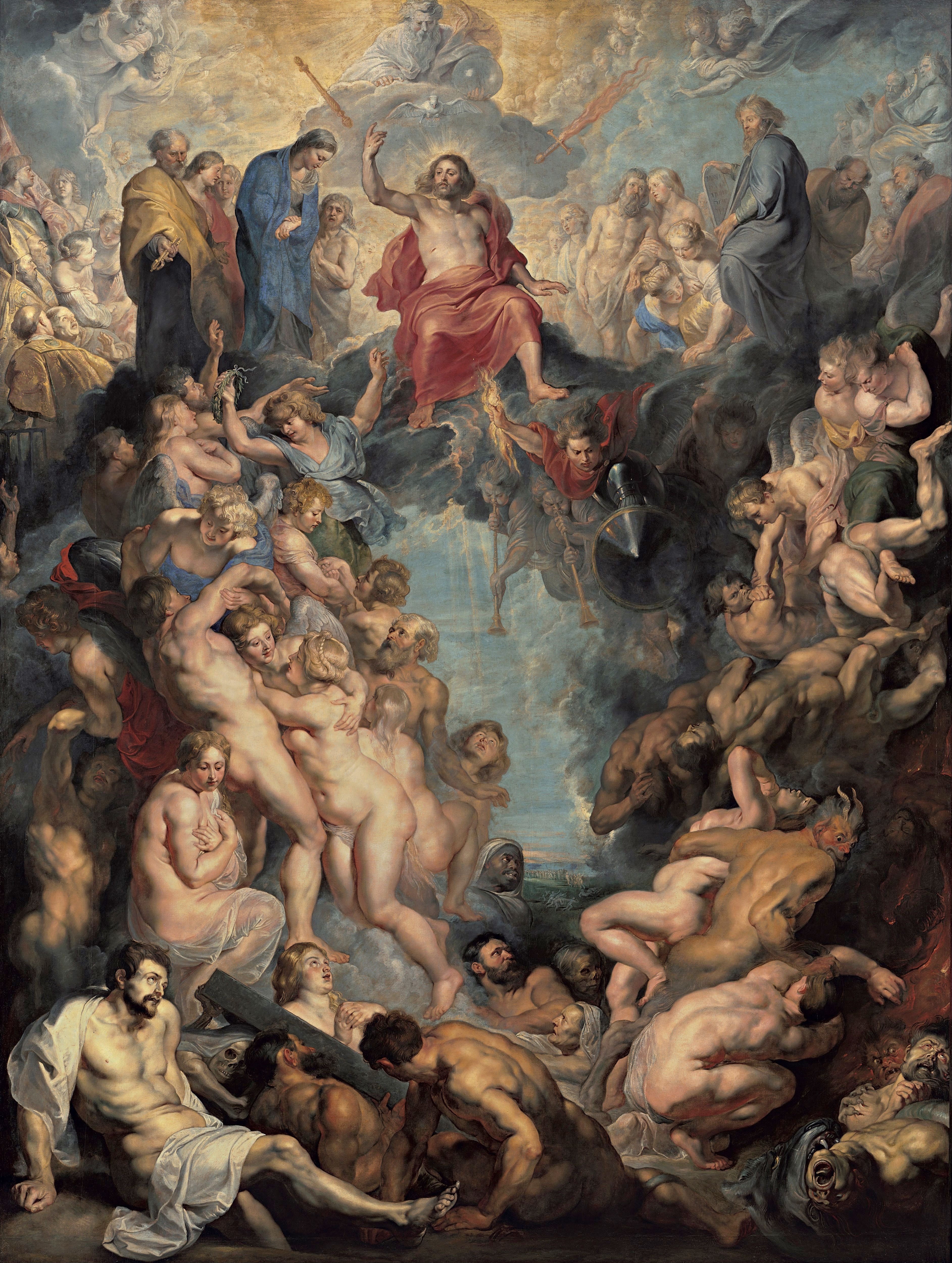 "The Great Last Judgement" by Peter Paul Rubens.