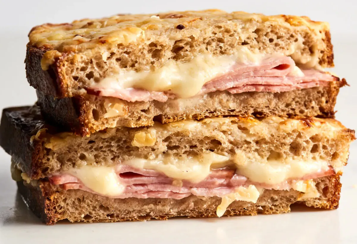 A classic ham and cheese toasted sandwich. The NSW Cancer Council has called for parents to stop feeding their children ham  sandwiches for school over fears it could cause cancer. (Joe Lingeman/TNS)