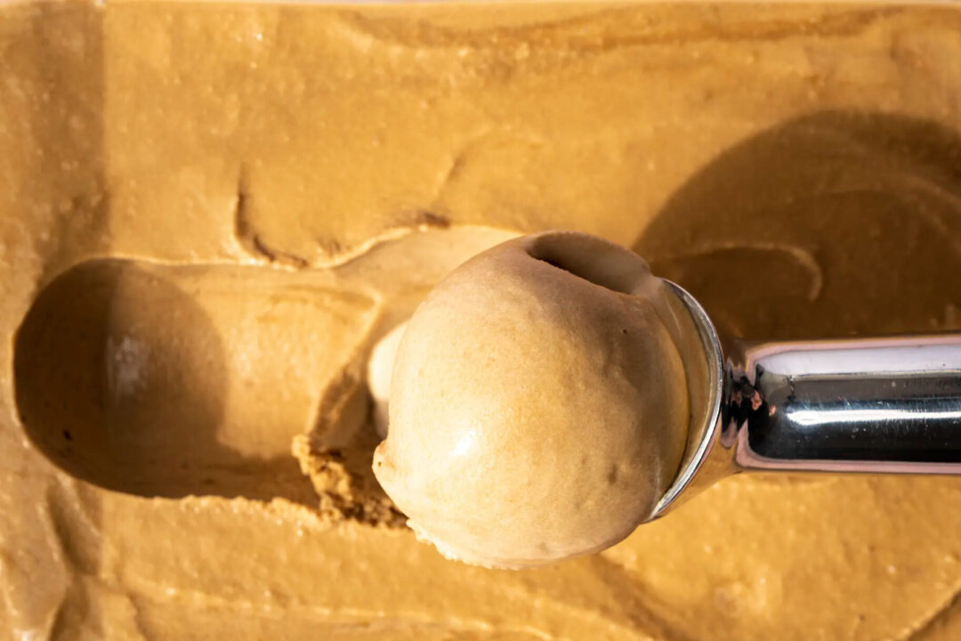 The flavors in this coffee ice cream are bright and distinct, allowing the essence of the coffee and the richness of cream to shine through. (Eric Kleinberg/TNS)