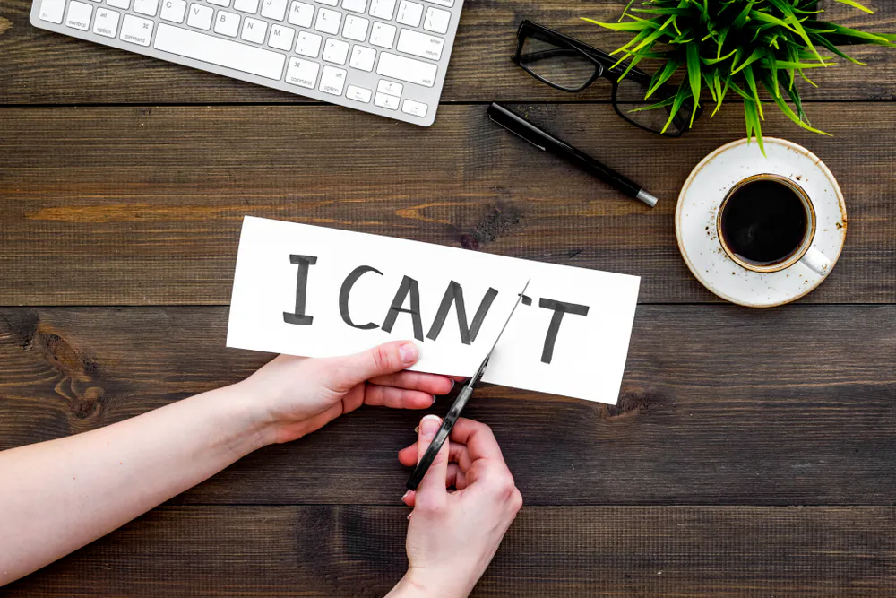 We all have negative thoughts, the issue is when those thoughts limit us. (Shutterstock)