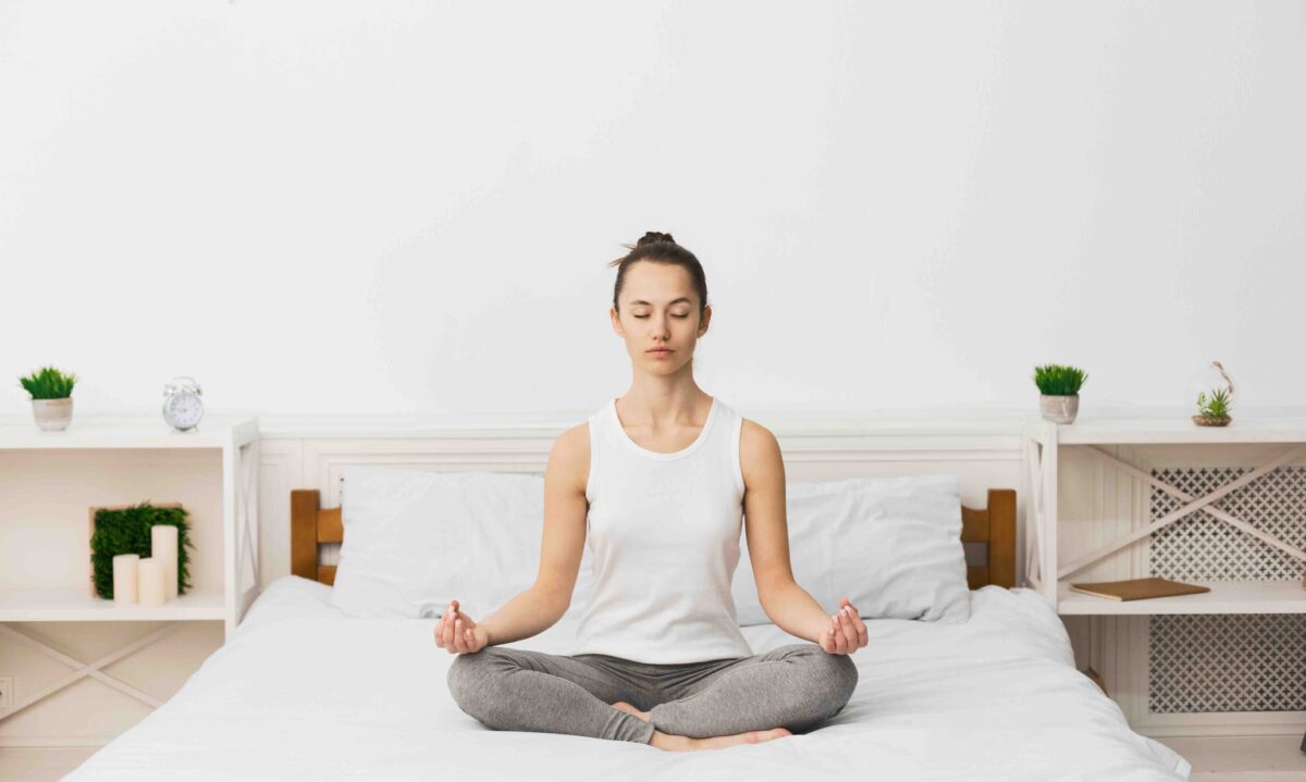 Meditating has proven to help with this by helping you kickstart your day more peacefully. By calming the mind, you can think more clearly during the day and decrease anxiety. (Prostock-studio/Shutterstock)