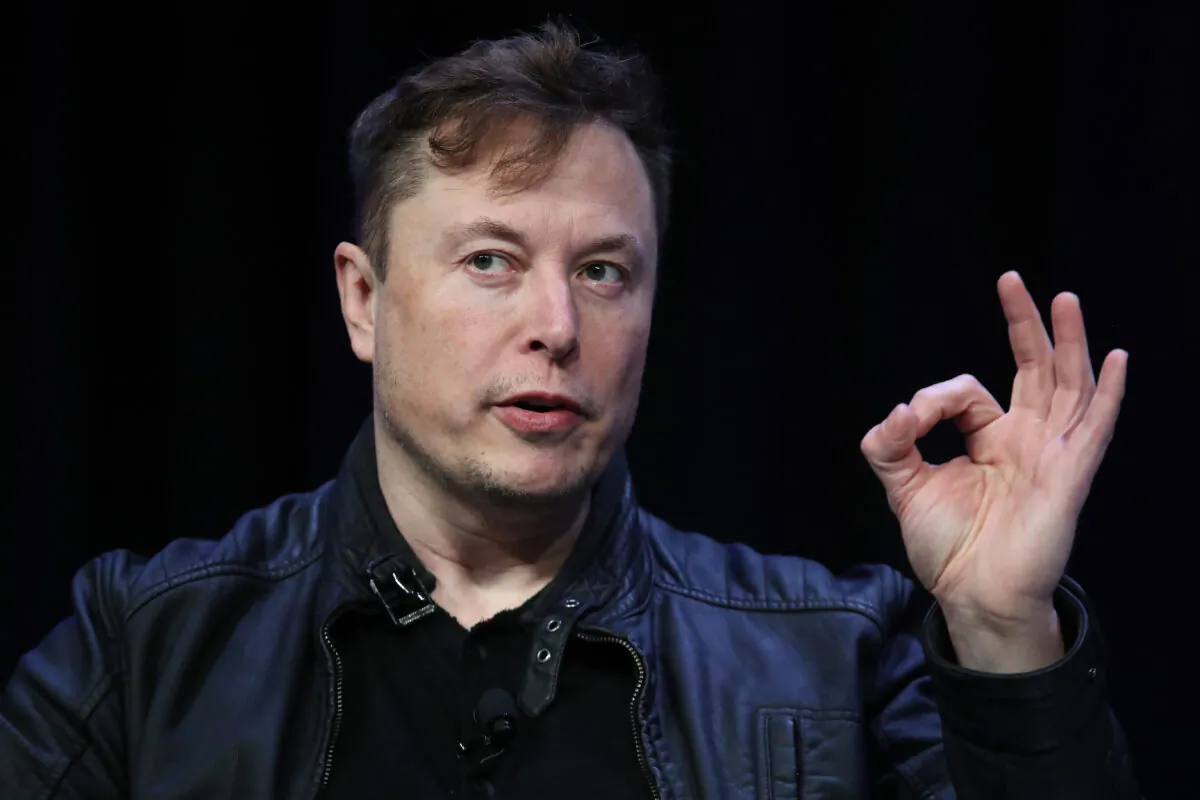 Elon Musk, founder and chief engineer of SpaceX, speaks at the 2020 Satellite Conference and Exhibition in Washington, on March 9, 2020. (Win McNamee/Getty Images)