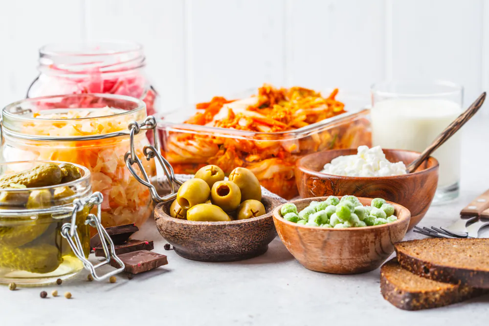 In the old days, people ate more bacteria-rich fermented foods (such as yogurt, buttermilk, and sauerkraut). (Shutterstock)