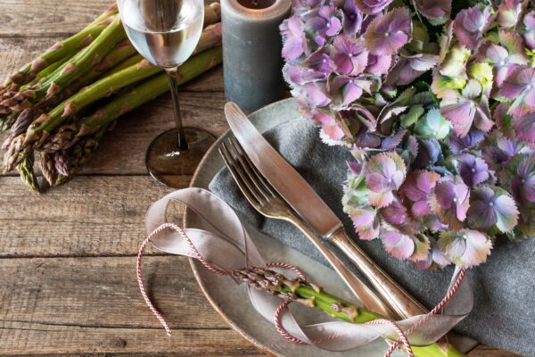 spring table setting