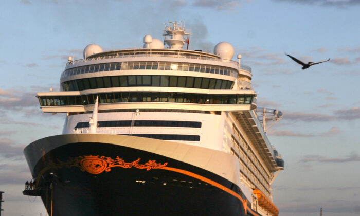 The Disney cruise ship Fantasy arrives at Port Canaveral, Fla., on March 7, 2012. (Joe Burbank/Orlando Sentinel/TNS)