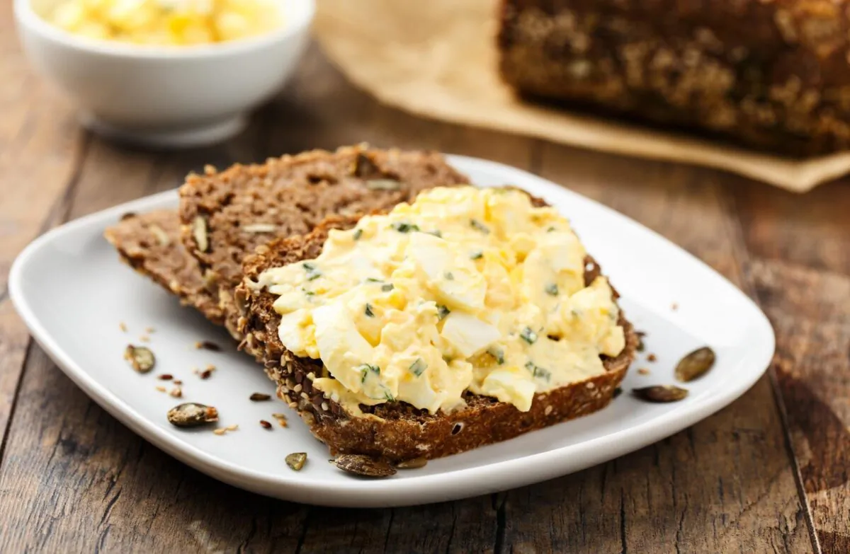 Healthy egg salad. (© Martin Rettenberger/Dreamstime.com)