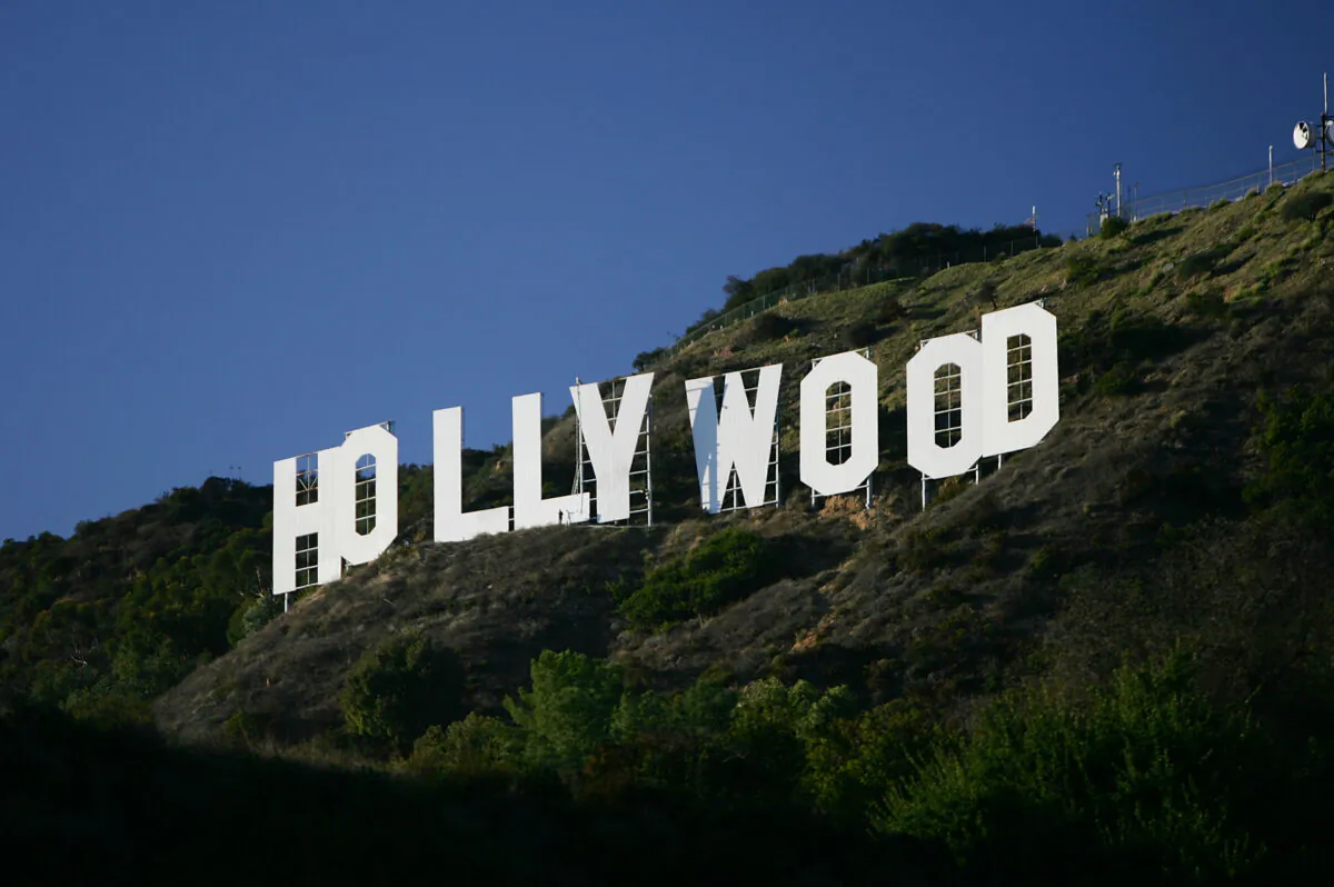 The Hollywood sign in Los Angeles, on Nov. 16, 2005. (David McNew/Getty Images)
