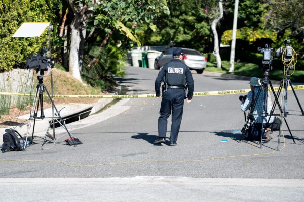 Jacqueline Avant police scene
