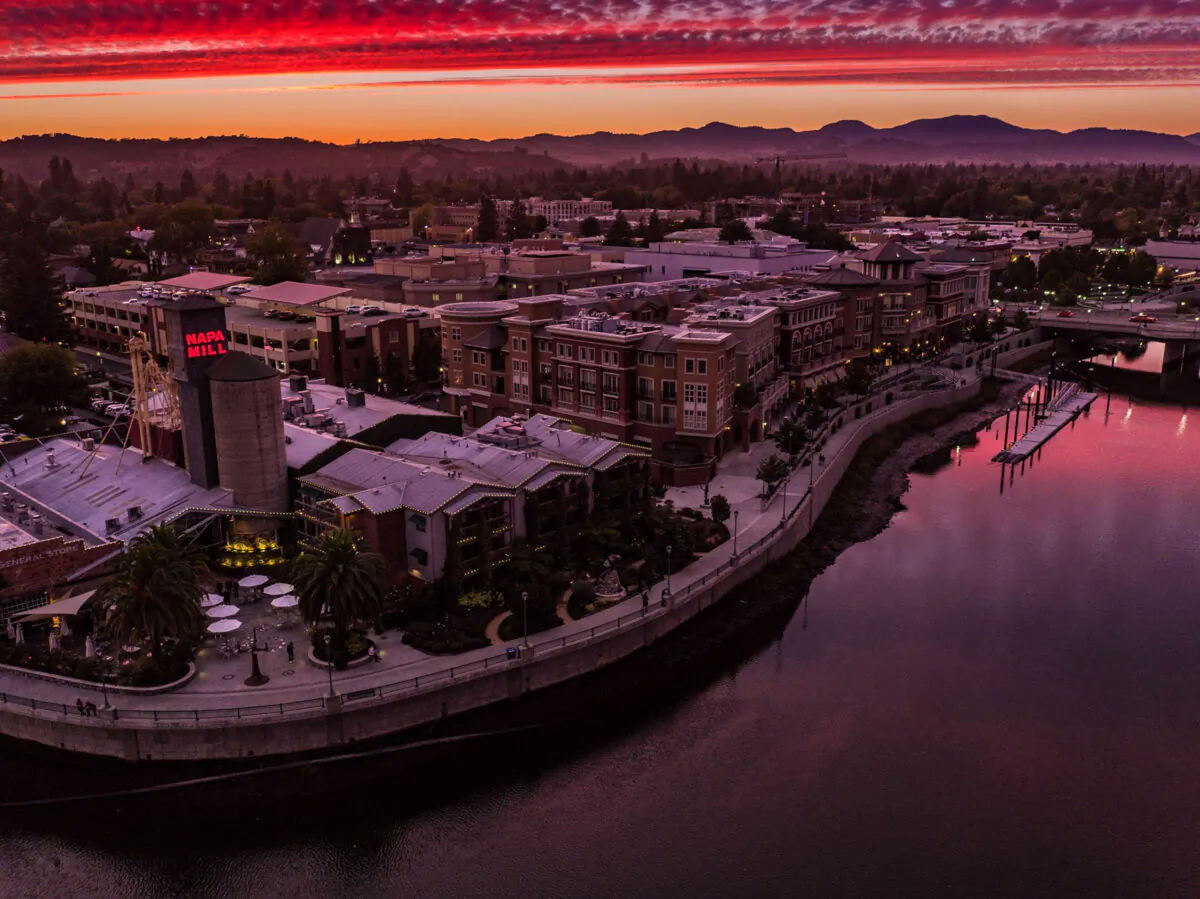 The city of Napa, California, is locally referred to as “downtown Napa” in the Wine Country of Napa Valley. (Bob McClenahan/Visit Napa Valley/TNS)