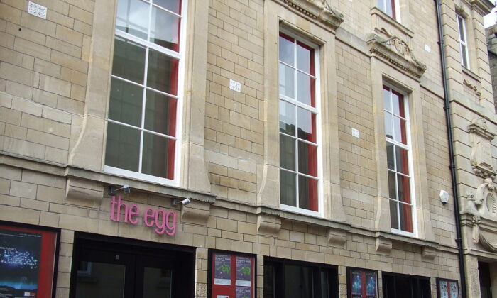 The Egg Theatre (part of Theatre Royal) Bath
(Rodw/ Wikimedia/Public Domain)
