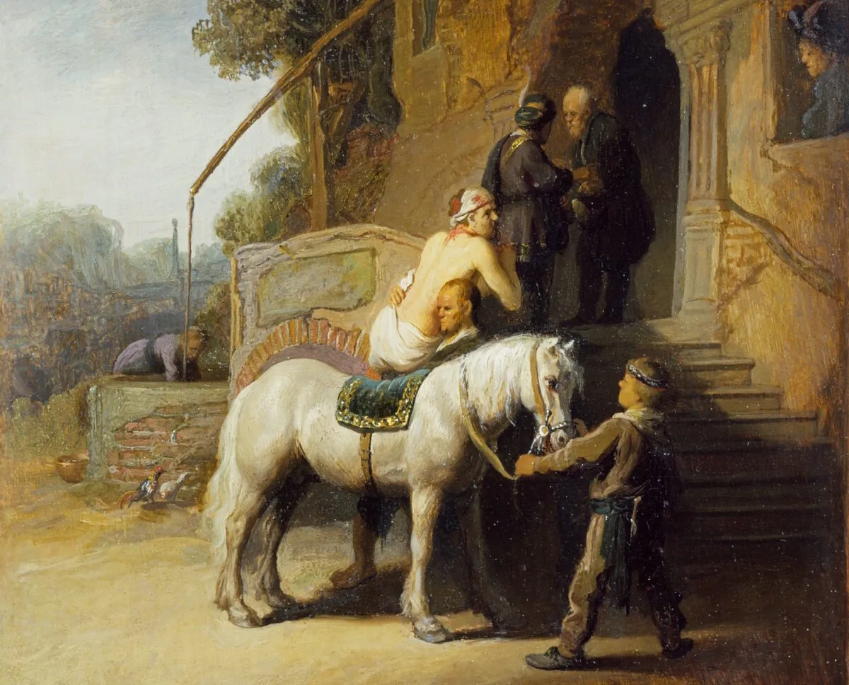 Detail from "The Good Samaritan," circa 1616, by Jacob Jordaens. (Public domain)