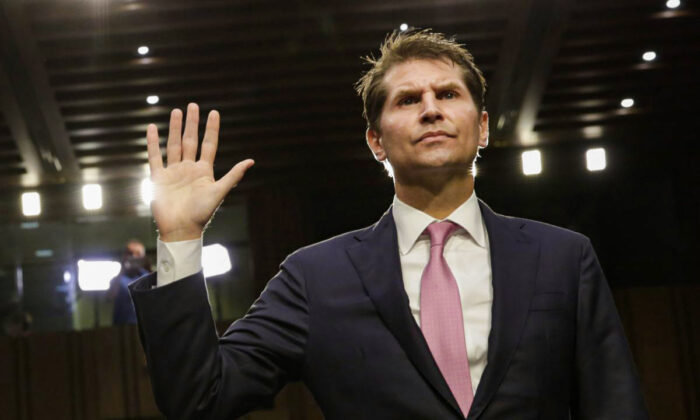 Bill Priestap, assistant director for the FBI's Counterintelligence Division, before the Senate Judiciary Committee hearing on Capitol Hill on July 26, 2017. (Yuri Gripas/AFP/Getty Images)