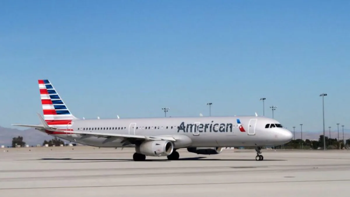 An American Airlines plane on the tarmac. (Rhona Wise/AFP/Getty Images)