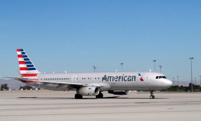 An American Airlines plane on the tarmac. (Rhona Wise/AFP/Getty Images)