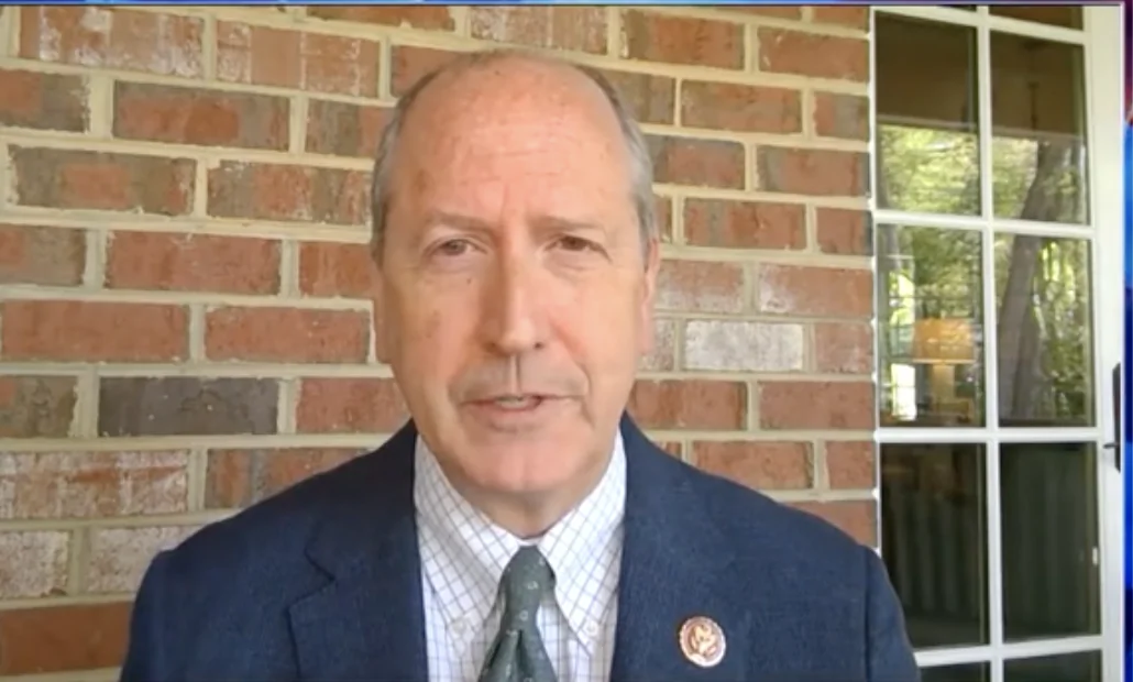 U.S. Rep. Dan Bishop (R-N.C.) in an interview with NTD's Capitol Report, on April 21, 2022. (NTD/Screenshot via The Epoch Times)