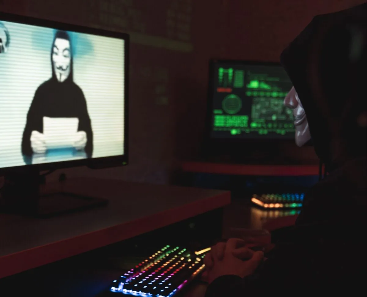 Stock photo of hackers. (Tima Miroshnichenko/Pexels)