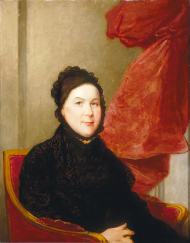 Catharine Littlefield Greene Miller (1755-1814), wife of Nathanael Greene and Phineas Miller, and supporter of Eli Whitney. (Public Domain)