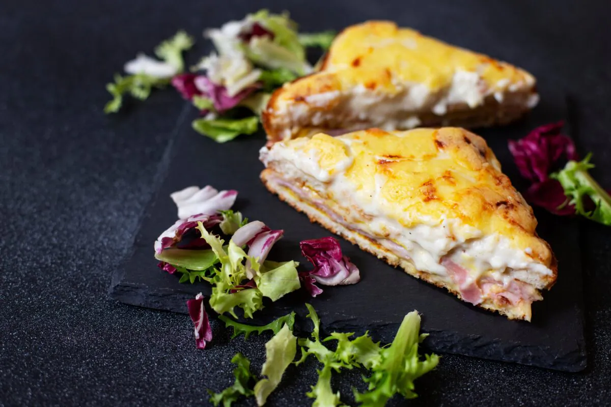 A traditional french croque-monsieur sandwich. (DariaKM/Shutterstock)