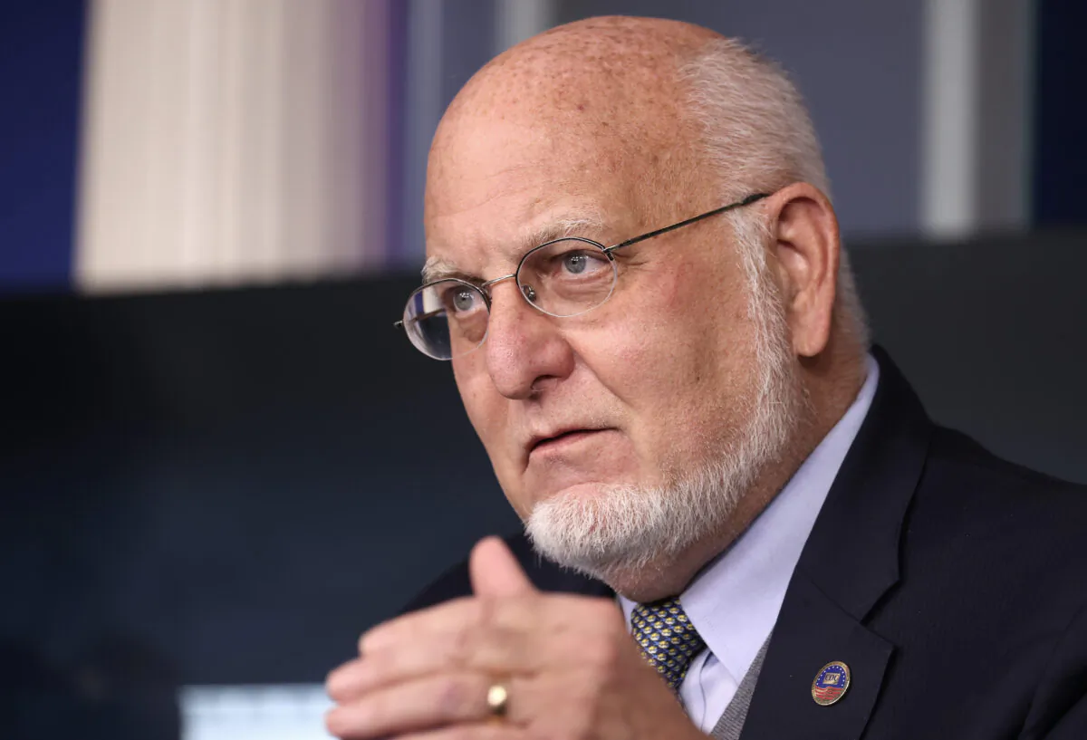 Centers for Disease Control and Prevention (CDC) Commissioner Robert Redfield speaks during a White House Coronavirus Task Force press briefing in the James Brady Press Briefing Room at the White House in Washington, on Nov. 19, 2020. (Tasos Katopodis/Getty Images)