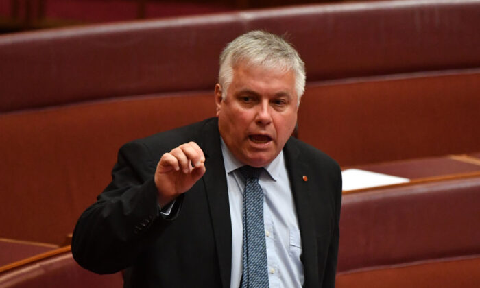 Senator Rex Patrick during Senate Business at Parliament House in Canberra, Australia on June 23, 2021. (Photo by Sam Mooy/Getty Images)