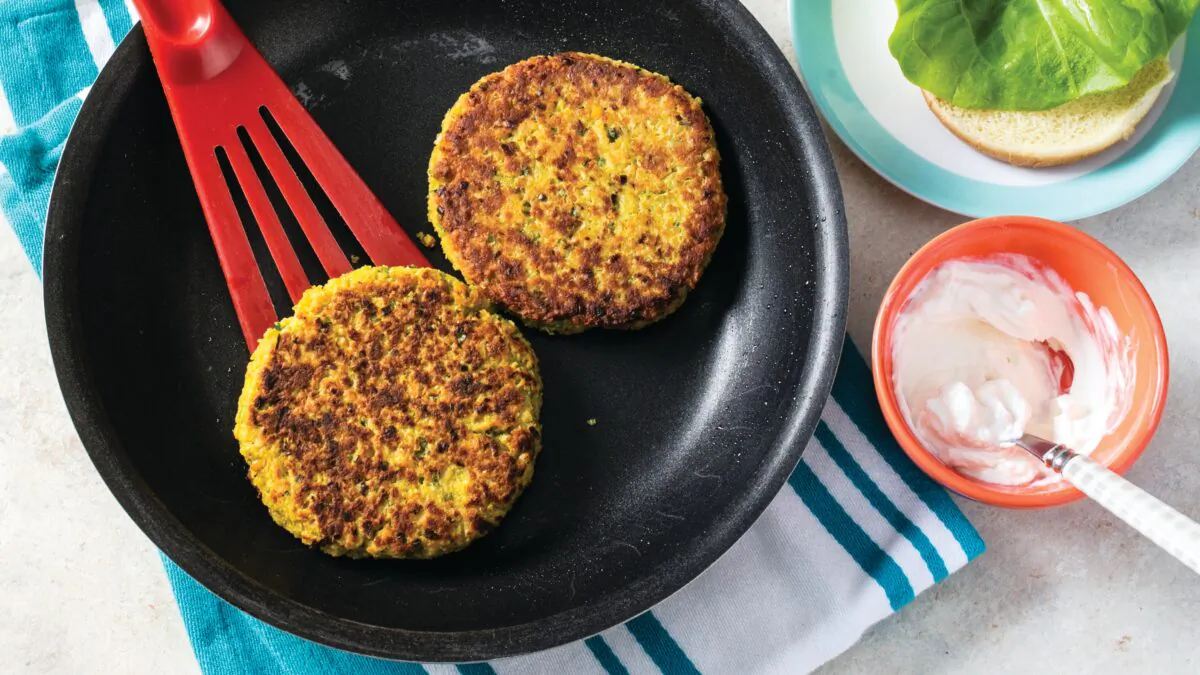 The patties are crispy on the outside, and soft and creamy on the inside. (Photo courtesy of Catrine Kelty)