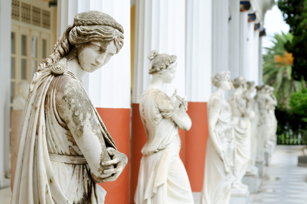 Muses were believed to bestow inspiration upon the worthy. (PavleMarjanovic/Shutterstock)
