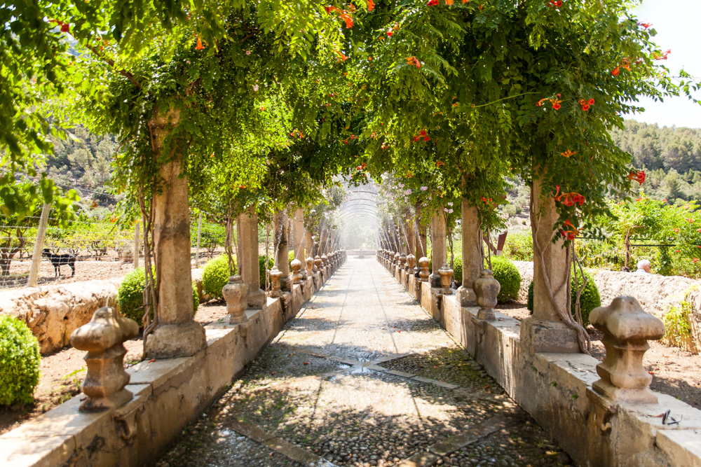 Working,Water,Installation,In,Alfabia,Gardens,In,Mallorca