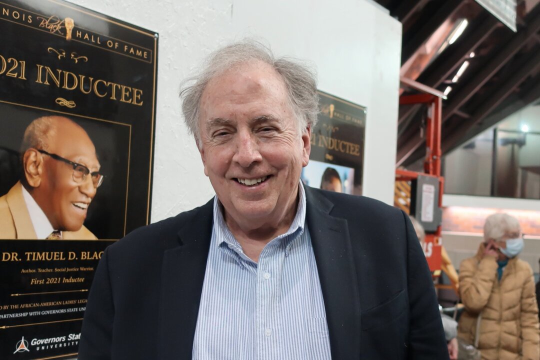 John Huston at the Center for Performing Arts at Governors State University, University Park    in Ill. on April 26, 2022. (The Epoch Times)