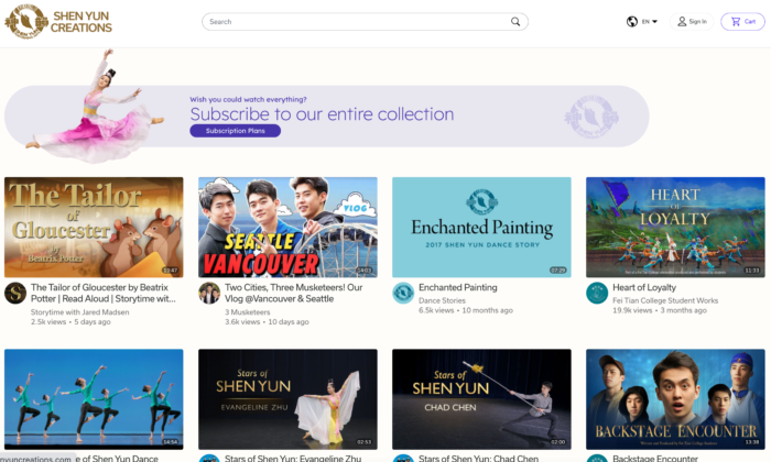 Shen Yun Goes Digital With ‘Shen Yun Creations’