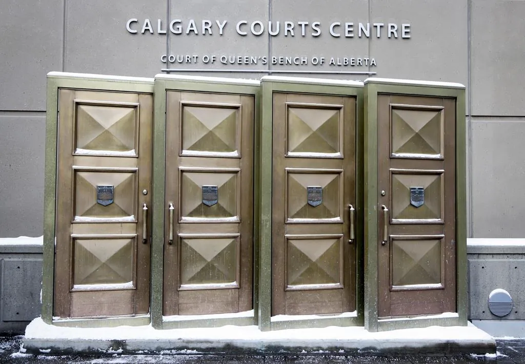 The Calgary Courts Centre is seen in an undated file photo. (The Canadian Press)