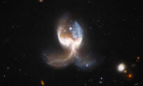 Astronomers Discover Cosmic ‘Angel Wings’ Caused by Collision of 2 Galaxies in Leo Constellation